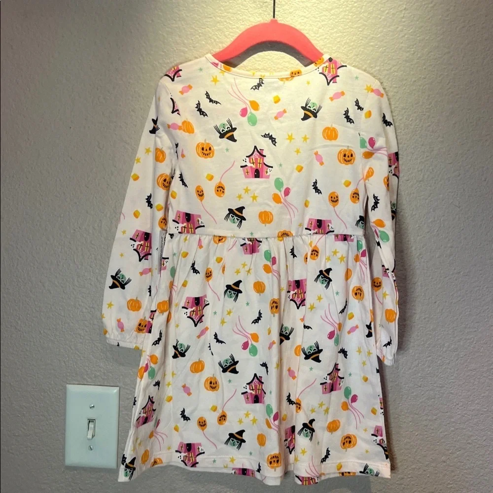 New Old Navy Girl’s Halloween Witch Print Dress Size 4T NWT